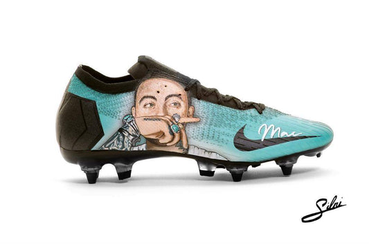 QUAND PEDRO REBOCHO PERSONNALISAIT DA PAIRE DE CRAMPON EN HOMMAGE À MAC MILLER