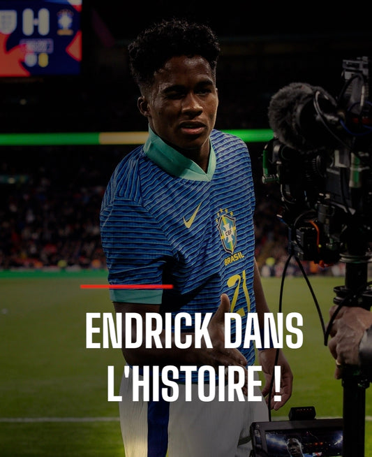 ENDRICK DANS LA LEGENDE À WEMBLEY