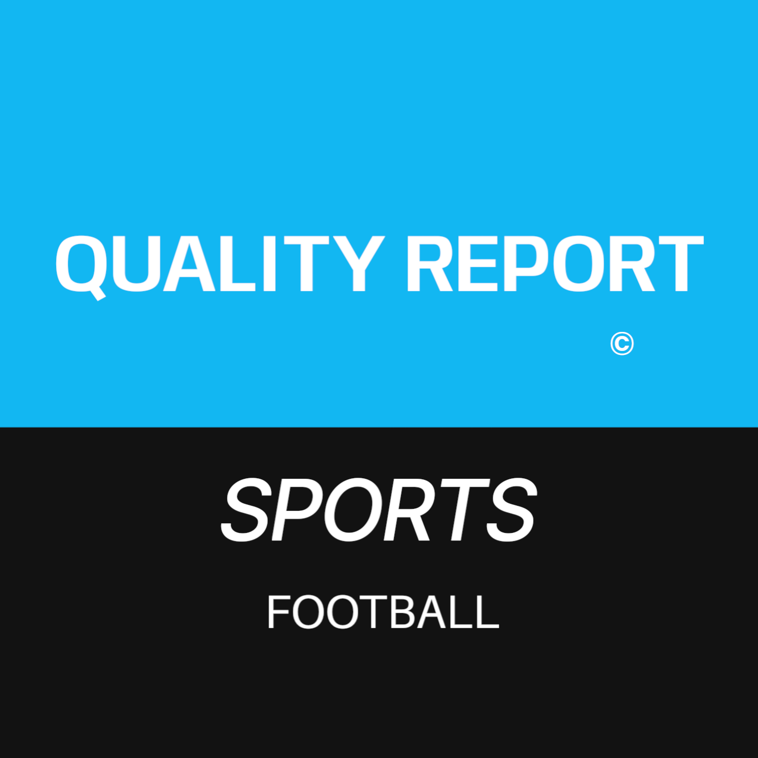 Quality Report Football