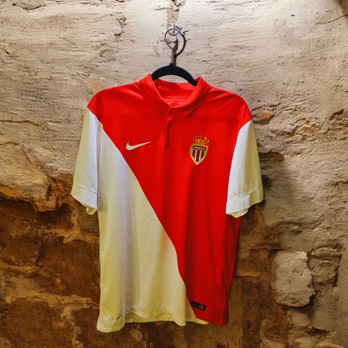Maillot domicile AS Monaco 2014/2015 floqué Bernardo Silva 15#