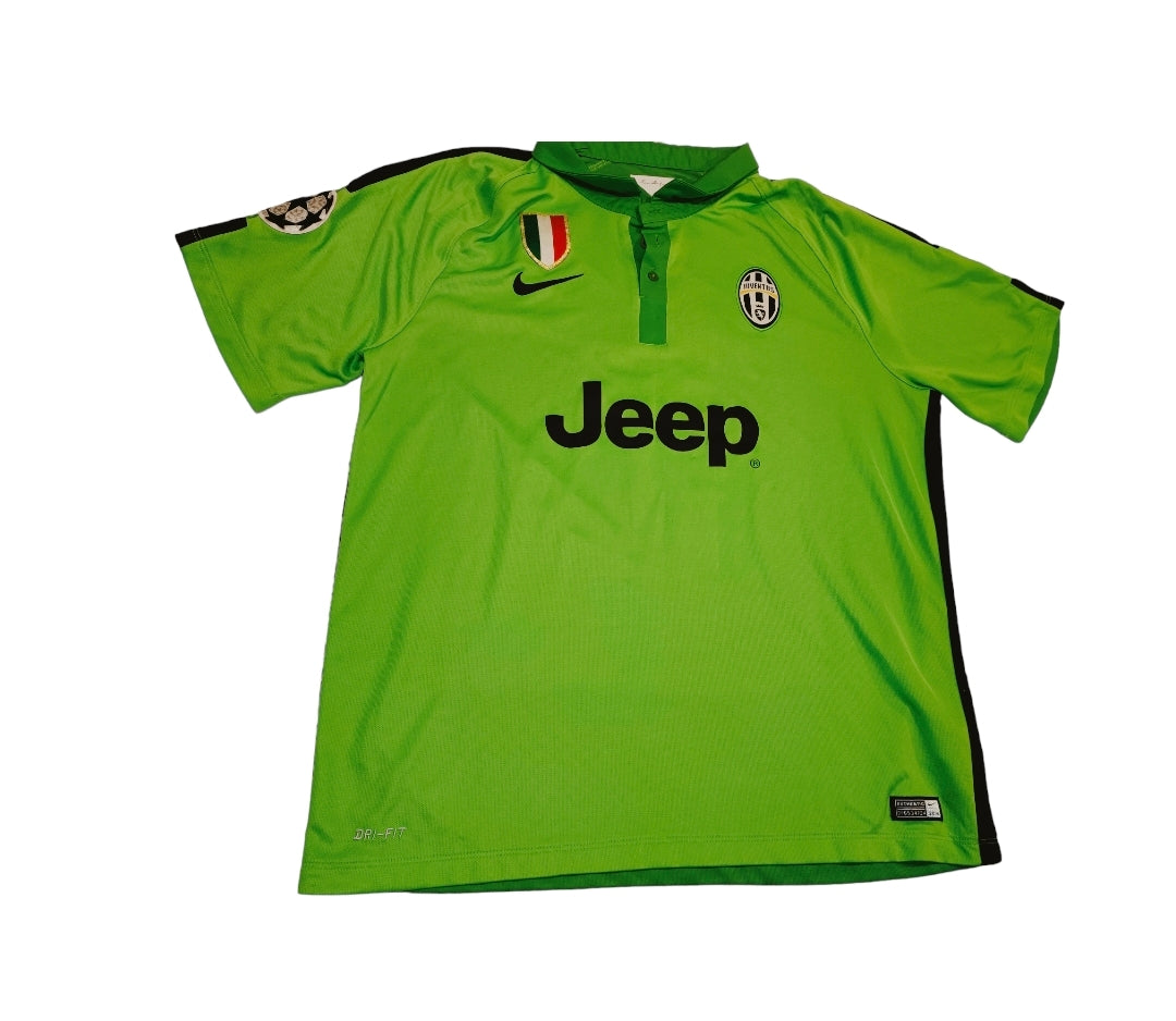 MAILLOT THIRD RARE JUVENTUS DE TURIN 🟢👵2014/2015 FLOQUÉ Kingsley COMAN NUMERO #11