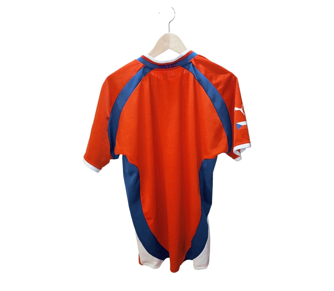 MAILLOT VINTAGE DOMICILE TCHÉQUIE 2000/2002 ⚪🔴🔵