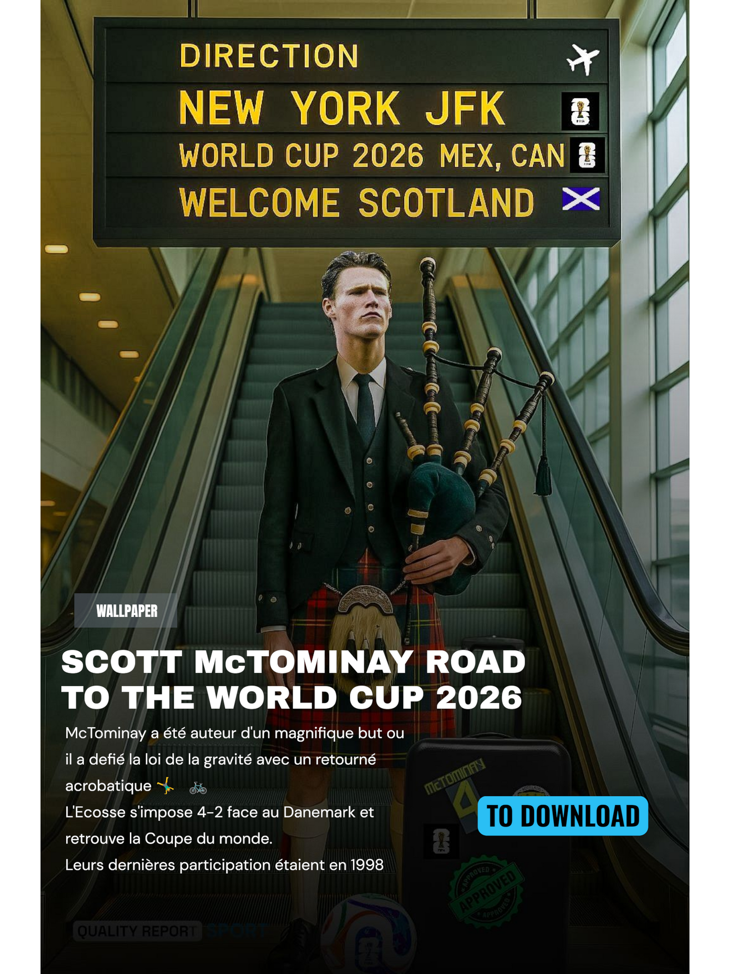 SCOTT MCTOMINAY ROAD TO THE WORLD CUP 2026 FOND D'ÉCRAN (WALLPAPER)