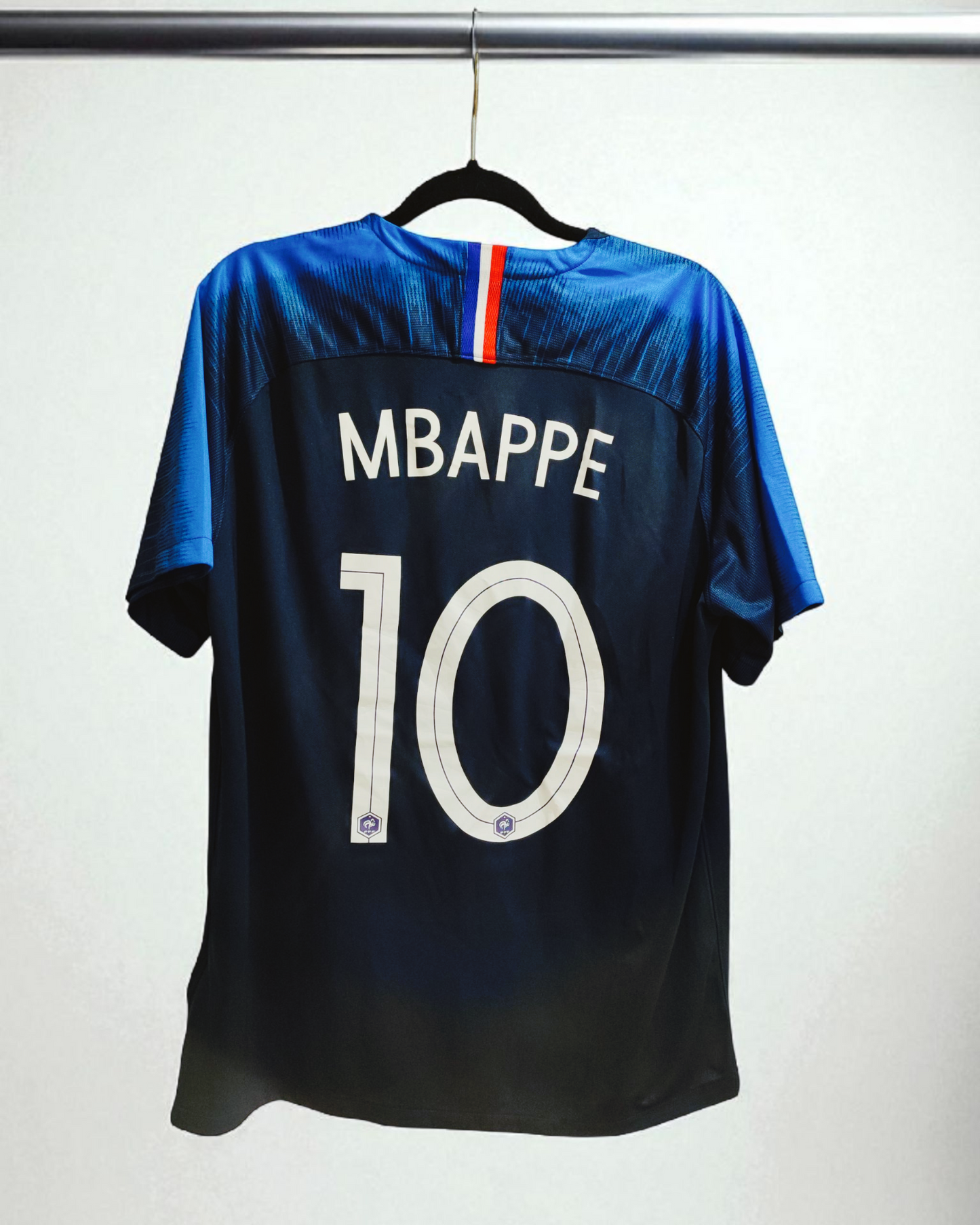 MAILLOT DOMICILE ÉQUIPE DE FRANCE 2018 FLOQUÉ MBAPPÉ #10