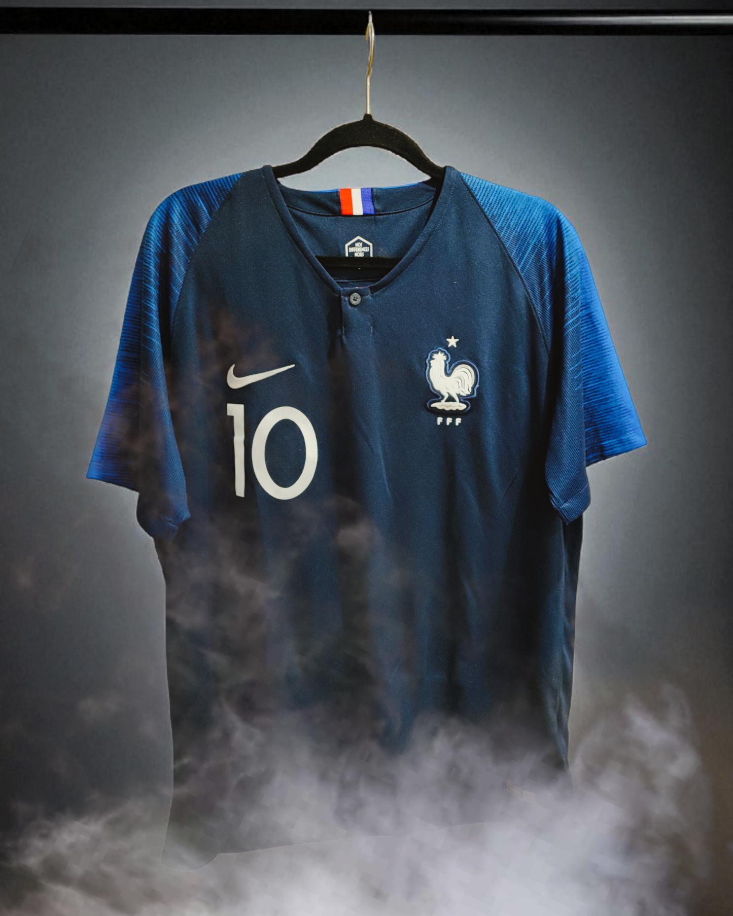 MAILLOT DOMICILE ÉQUIPE DE FRANCE 2018 FLOQUÉ MBAPPÉ #10