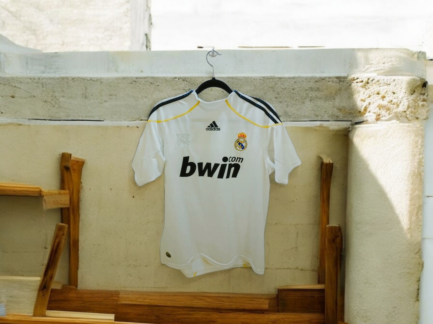 MAILLOT REAL MADRID 2009/2010 ⚪ FLOQUÉ RONALDO 9#