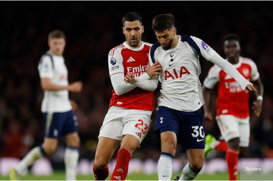 HANDICAPÉ PAR DES BLESSURES , ARSENAL CORRIGE TOTTENHAM DANS LE DERBY