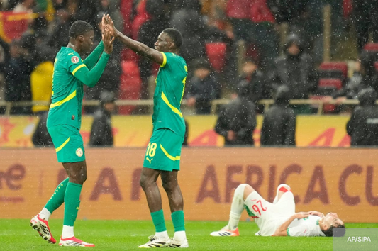Les Sénégalais qui célèbre leur victoire face au Maroc finale Can 2025
