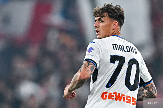 Daniel Maldini numéro 70 avec l'Atalanta Bergame 