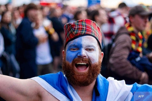 Supporters écossais, football AFP