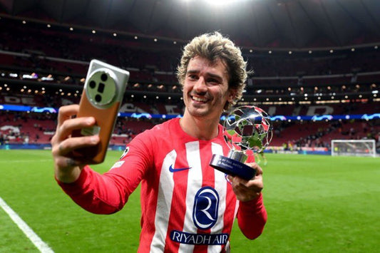 ANTOINE GRIEZMANN ELU HOMME DU MATCH FACE A DORTMUND LIGUE DES CHAMPIONS