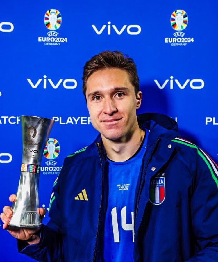 EURO 2024| FREDERICO CHIESA HOMME DU MATCH [Vivo]