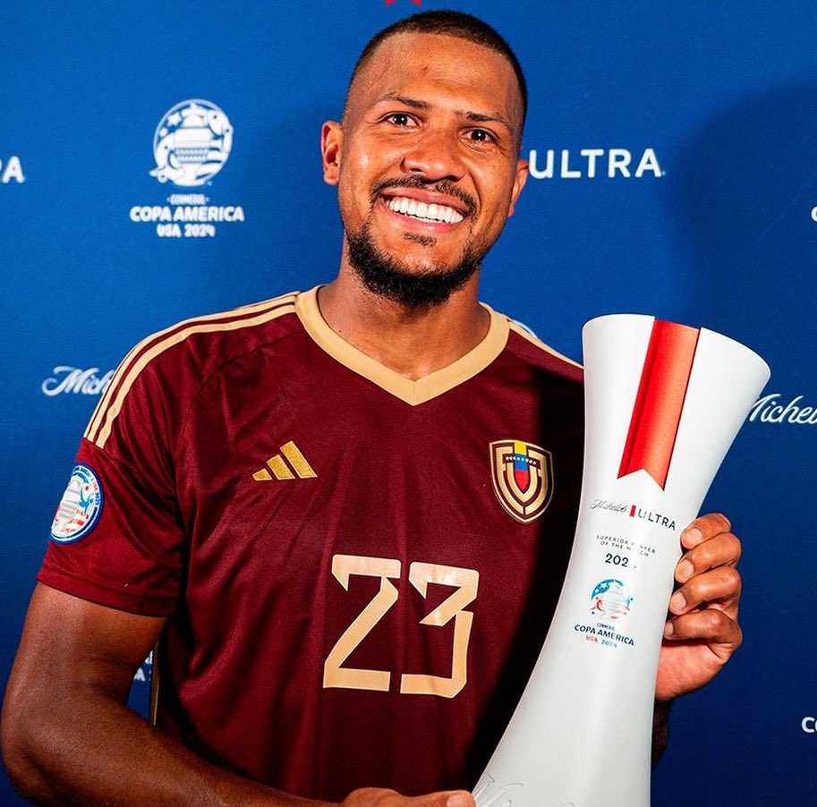 COPA AMERICA CONMEBOL 24 ™| Salomon Rondón élu homme du match face au Mexique