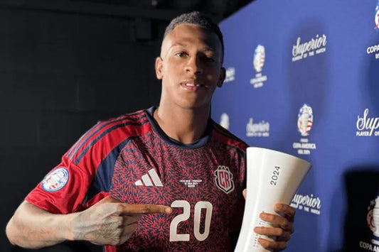 COPA AMERICA CONMEBOL 24 ™|  Josimar Alcócer  Costa Rica élu homme du match face au Paraguay