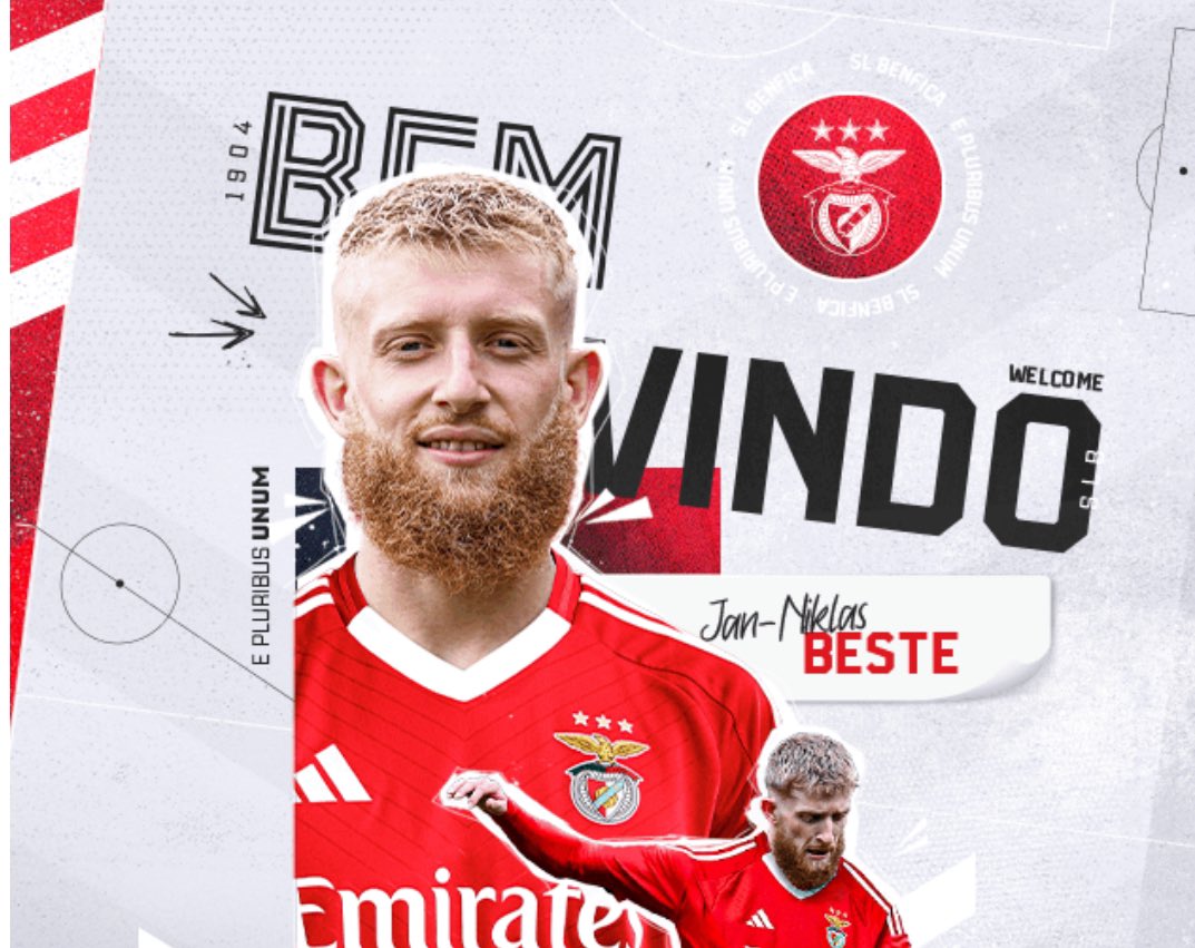 MERCATO| Jan-Niklas Beste Accord conclu avec Benfica!