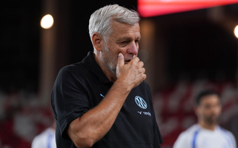 Genesio avec l'Olympique de Marseille.2026 Icon Sport, Crédits image  