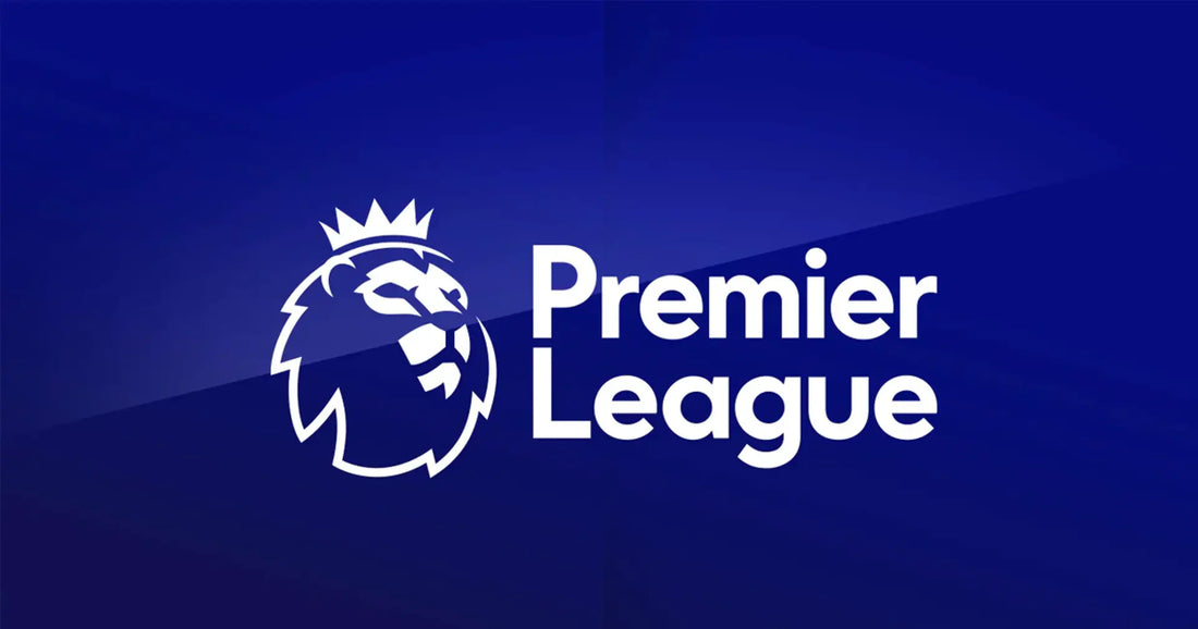 Image premier League logo blue background 