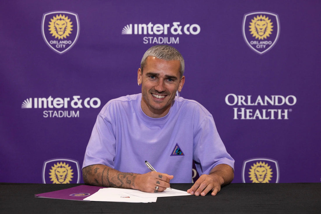 Antoine Griezmann sign contrat with Orlando City 