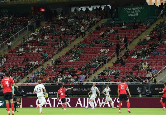 Coupe du monde 2026 Corée du Sud République Tchèque stade qui semble un peu vide