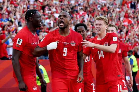 Larin score a beautiful goal against Bosnia Herzégovia world cup 2026