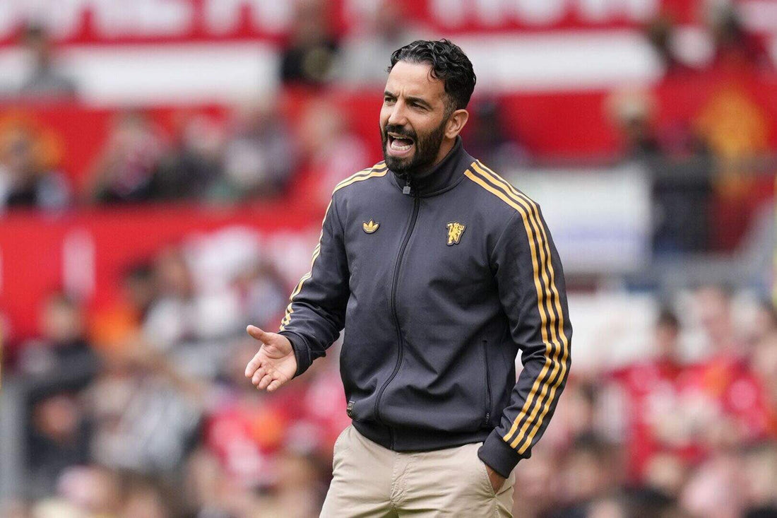 Ruben Amorim lorsque il était chez Manchester United en tant que coach