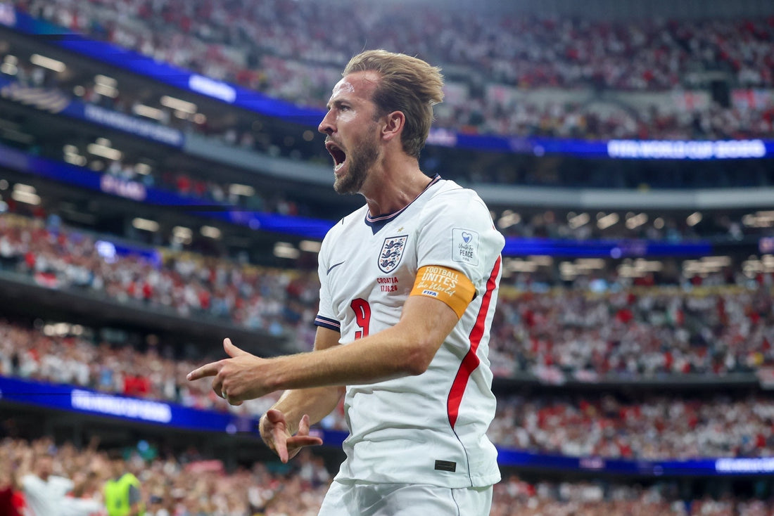Harry Kane auteur d'un doublé lors du premier match de l'Angleterre face à la Croatie 