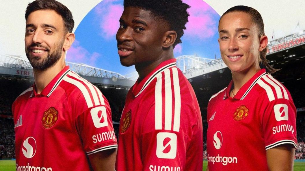 Image de Manchester United annonce sponsor sumup