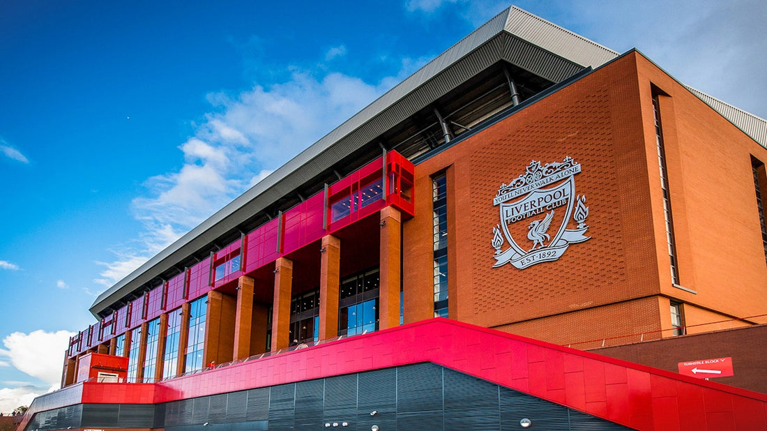 Image devanture stade Anfield Liverpool 