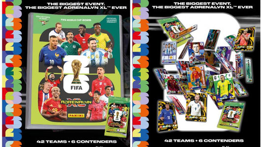 Magazine et carte Panini coupe du monde 2026