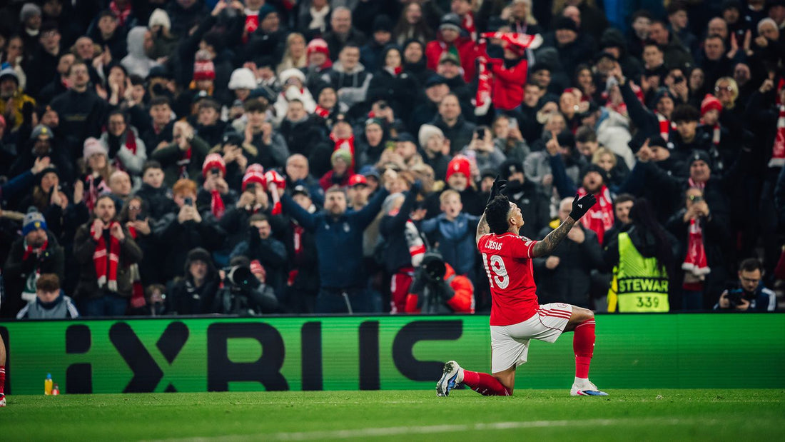 Igor Jésus qui célèbre son but en Europa League 