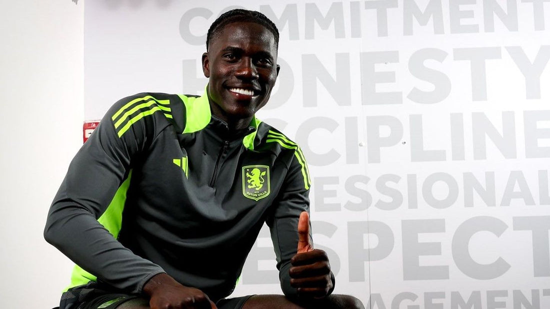 Amadou Onana presenté par Aston Villa 