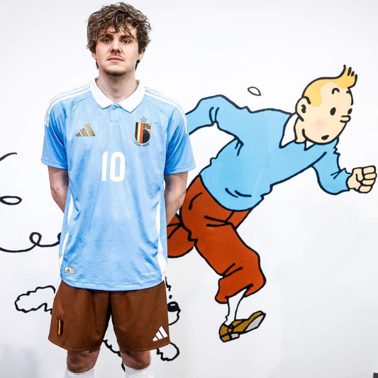 EURO 2024 BELGIQUE UNE COLLABORATION ENTRE ADIDAS ET TINTIN
