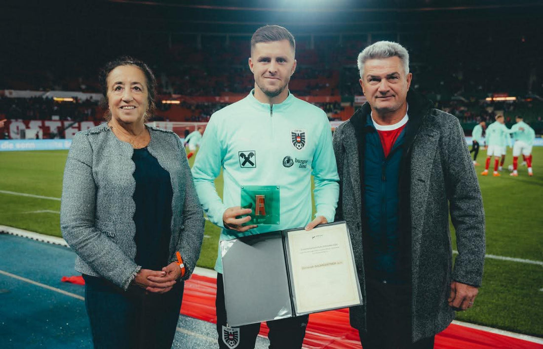 CHRISTOPH BAUMGARTNER REÇOIT LE PRIX " EUROPEAN FAIR PLAY DIPLOMA"