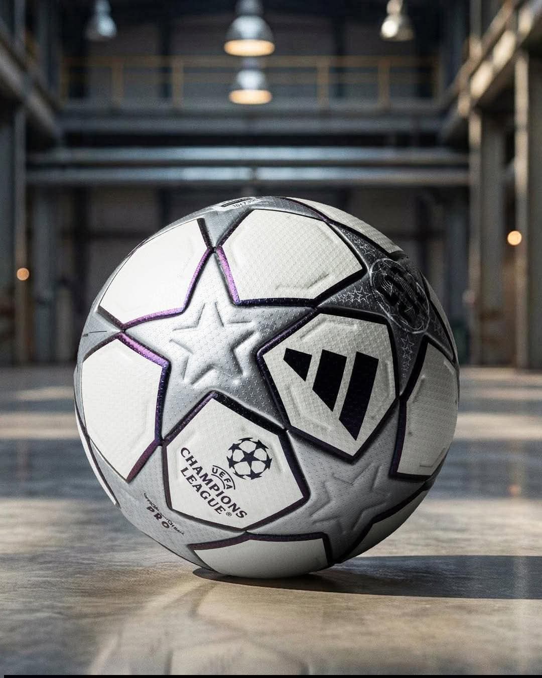 Le nouveau ballon adidas pour ligue des Champions 2026
