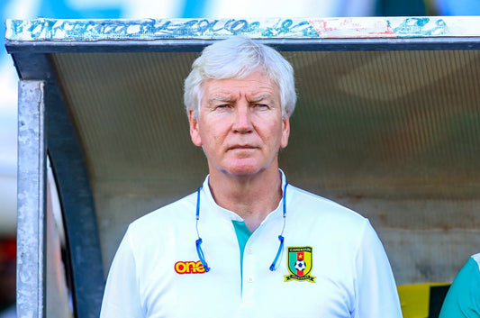 Marc brys en tant que coach du Cameroun 
