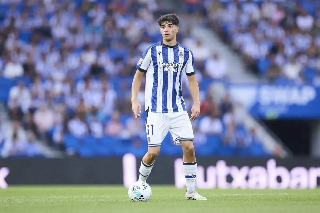 Jon Martin en action avec la Real Sociedad 