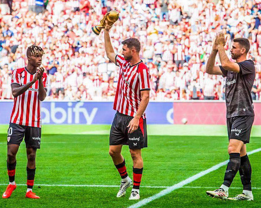 SAN MAMÉS DIVISÉ : POURQUOI NICO WILLIAMS, AYMERIC LAPORTE ET UNAI SIMÓN ONT-ILS ÉTÉ SIFFLÉS APRÈS LE SACRE MONDIAL ?