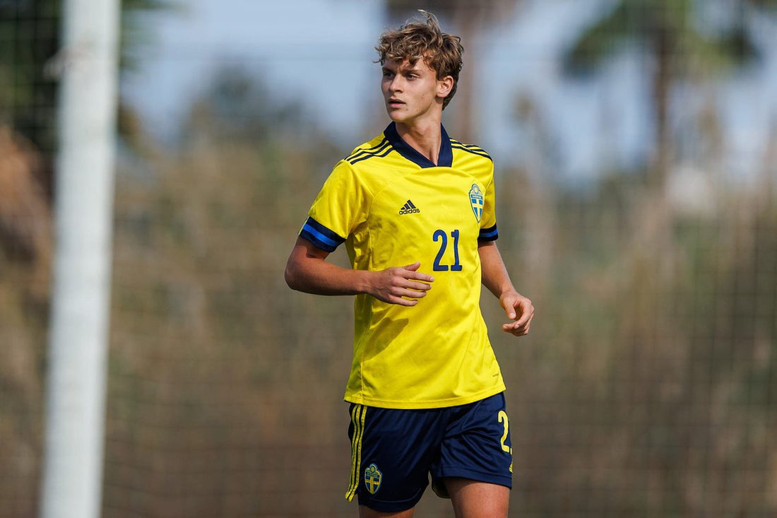 Maximilian Ibrahimovic sous les couleurs de la Suède 