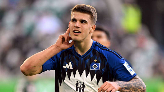Lukas Vuskovic avec Hamburg Stuart Franklin  |  Crédits : Getty Images Droits d'auteur : 2026 Getty Images