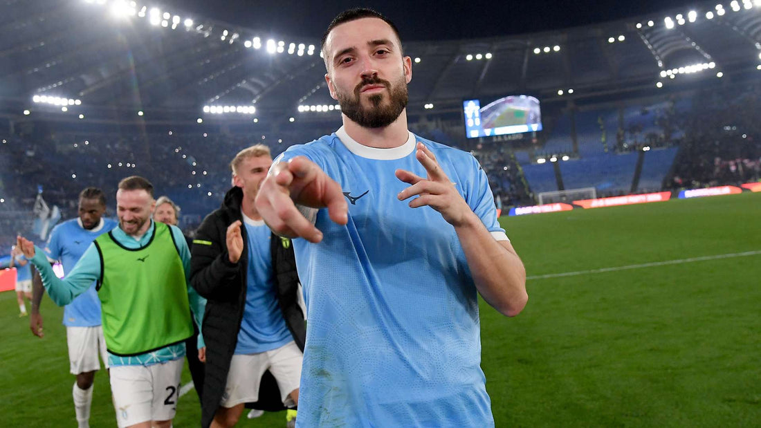 Mario Gila, défenseur espagnol, avant son transfert à l'AC Milan en provenance de la Lazio pendant le mercato 2026.