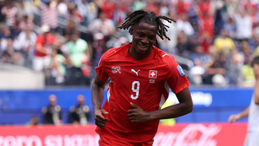 GETTY Image Johan Manzambi sous le maillot de la Suisse Coupe du monde 2026