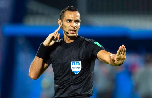 Moustapha Ghorbal lors de la coupe du monde au Qatar 