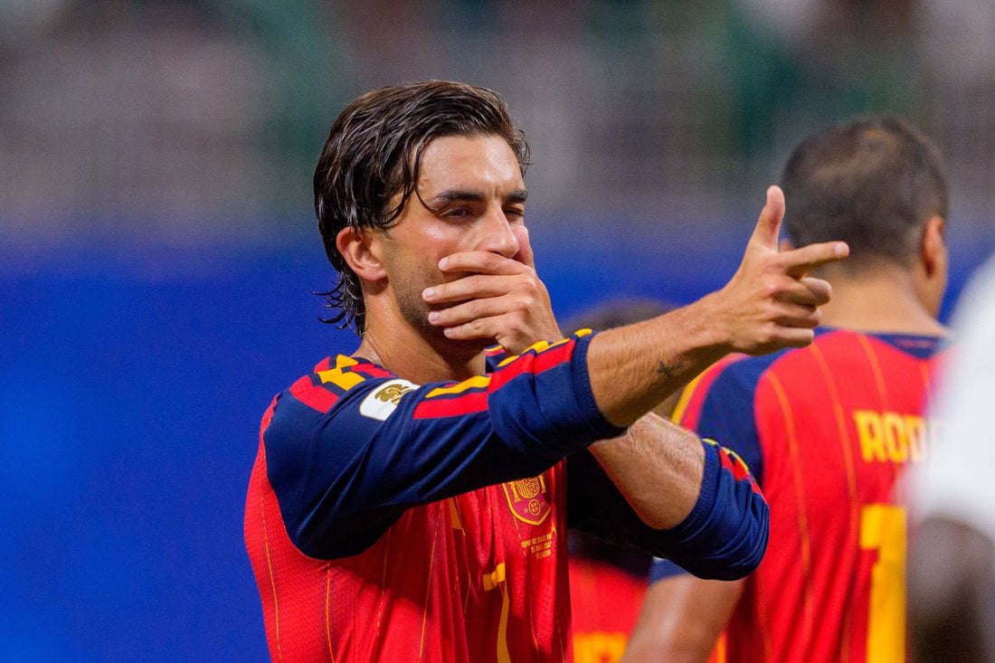 Ferran Torres qui célèbre son but lors de la finale de la Coupe du monde 2026