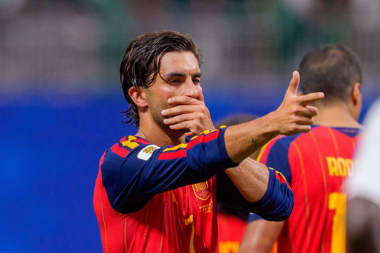 Ferran Torres qui célèbre son but lors de la finale de la Coupe du monde 2026