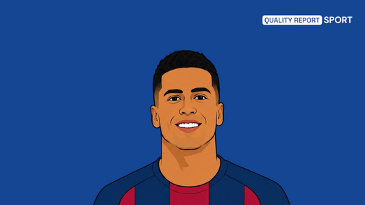 Image Joao Cancelo cartoon FC Barcelone Quality Report Football 