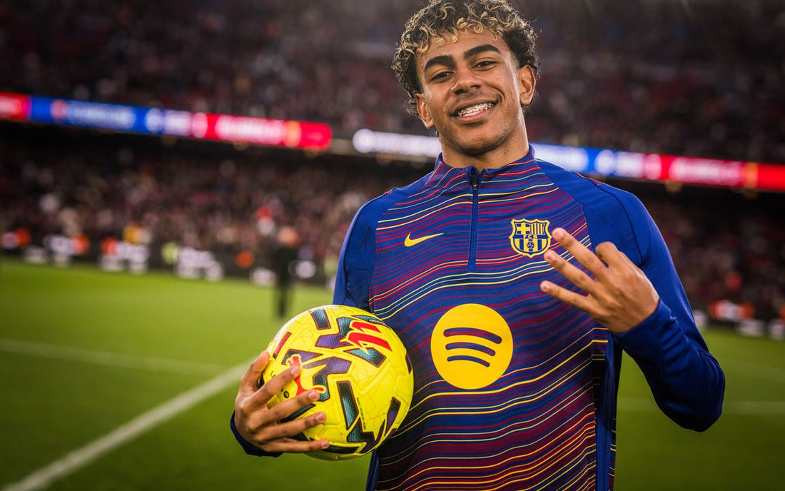 Lamine Yamal auteur d'un triplé en Liga face à Villareal 
