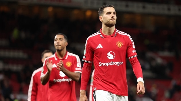 Manchester United est déjà éliminé de la Coupe de la ligue anglaise. | ALEX LIVESEY / GETTY IMAGES VIA AFP