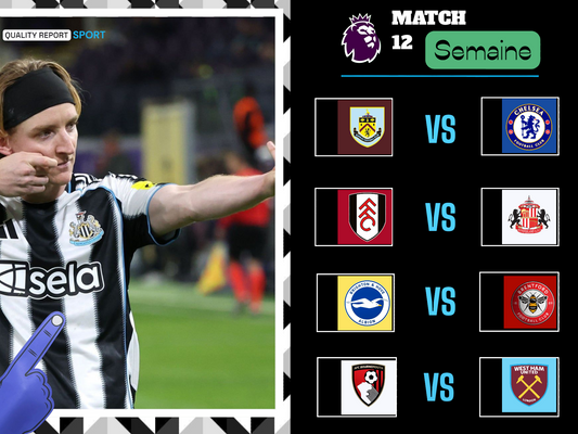 PREMIER LEAGUE| 12 eme JOURNÉE.