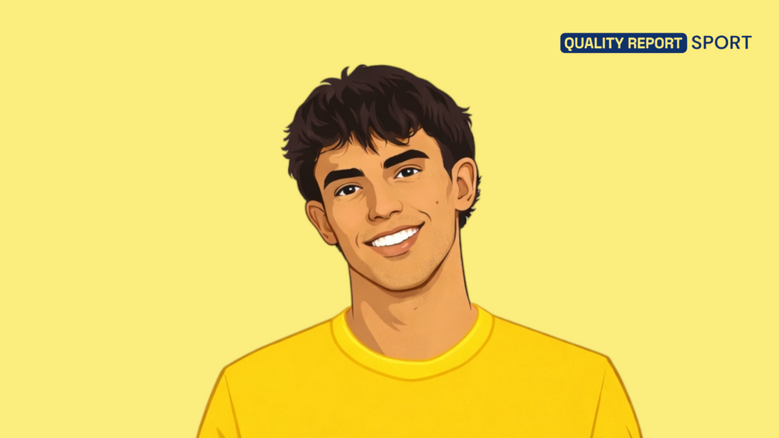 Joao Felix style cartoon Quality Report Football 