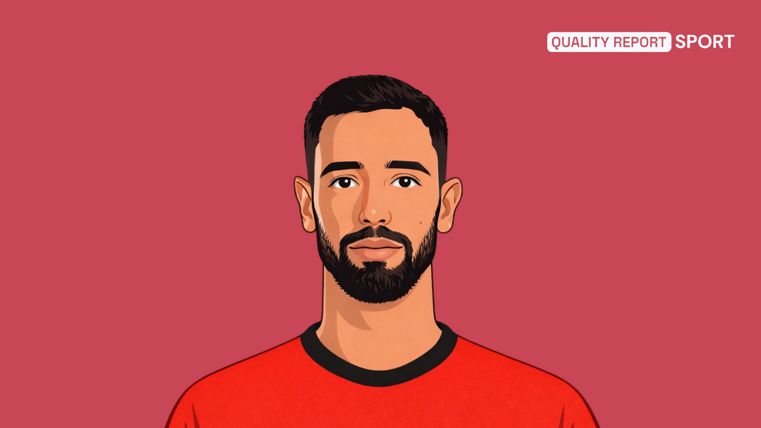 Image cartoon Bruno Fernandes  